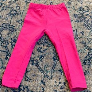 Pink 3T Hanna Andersson leggings